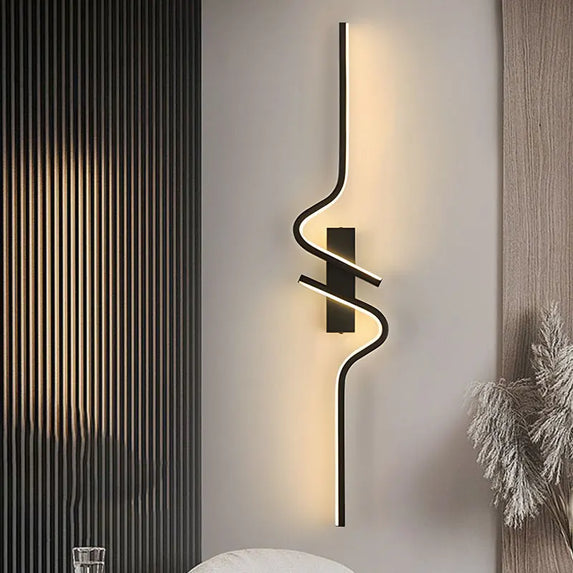 Modern LED Wall Lamps Long Strip Up and Down LED Wall Lights