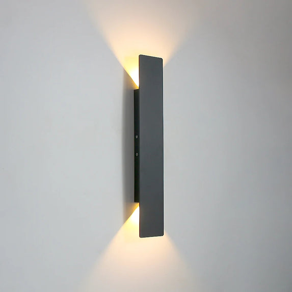 LED Wall lamp Rectangular Bedroom Bedside Wall Lights Modern Minimalist Indoor Lighting Living room Decoration Aluminum