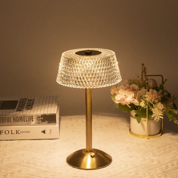 LED European USB Charging Touch Dimming Table Lamp Coffee/Bar/Hotel/Bedroom Decorative Atmosphere Lamp